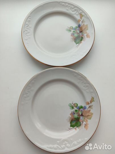 Винтажные тарелки 