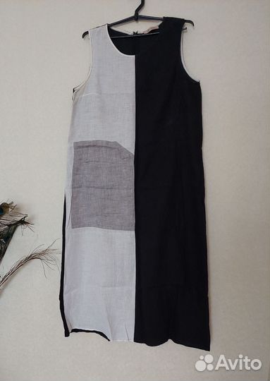 Платье лен 100%