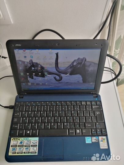 Нетбук msi u 100