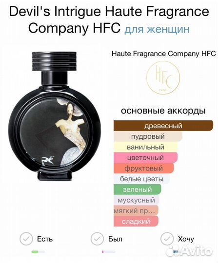 Масляные духи по мотивам 10мл