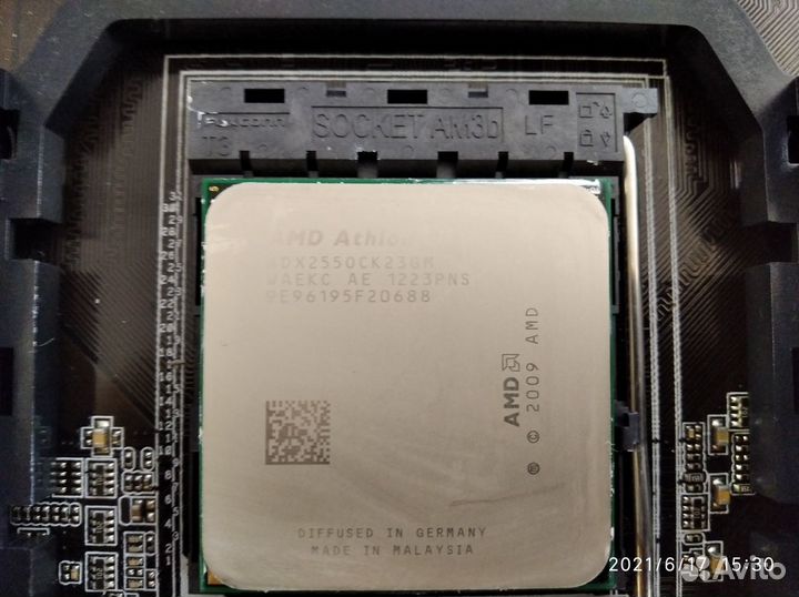 Процессор AMD+кулер