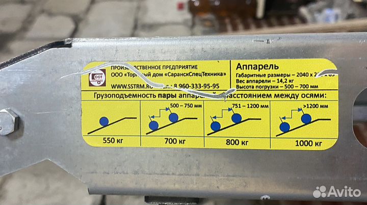 Сходни трапы аппарели для мототехники. Прокат