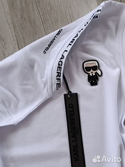 Футболка Karl Lagerfeld премиум 2 цвета