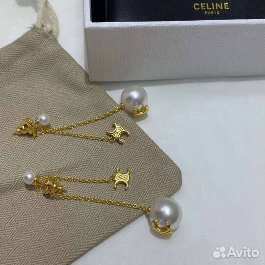 Серьги celine