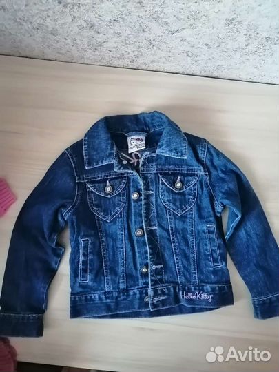 Джинсовая куртка для девочки