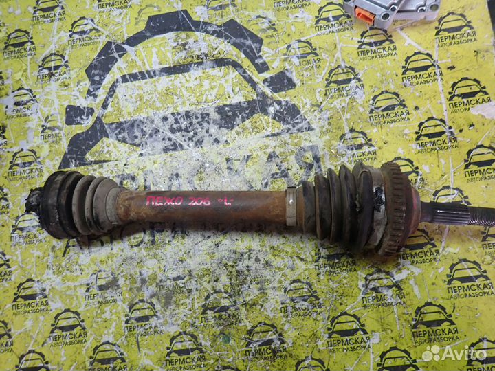 Полуось передняя левая для Peugeot 206 1998-2012