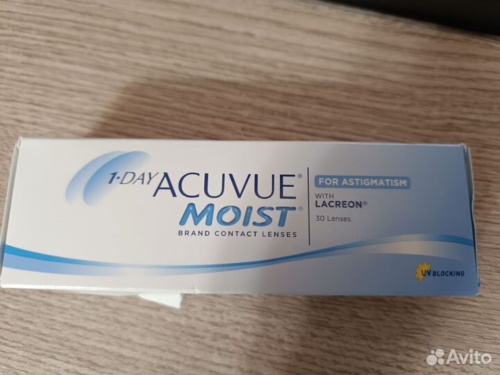 Линзы acuvue moist