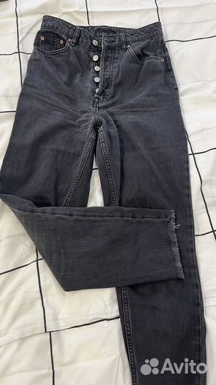 Джинсы zara 34,36 пакетом 4шт