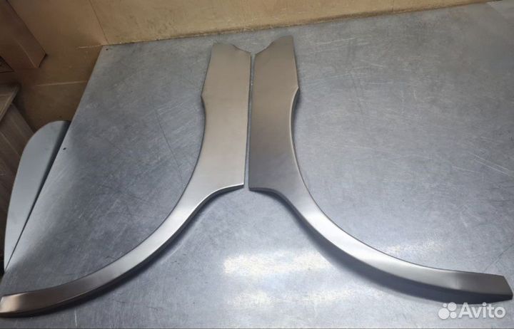 Задние арки Mazda 3 (BK) цинк