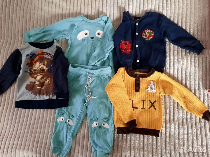 Пакет вещей на мальчика 86 92