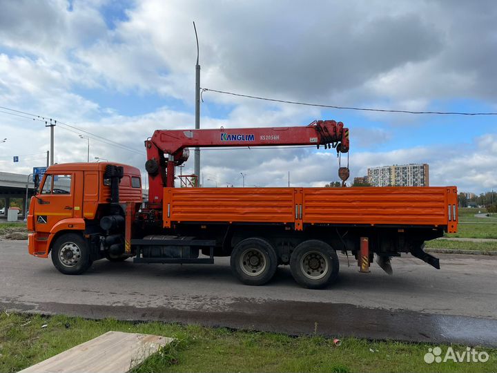 КамАЗ 65115 с КМУ, 2017