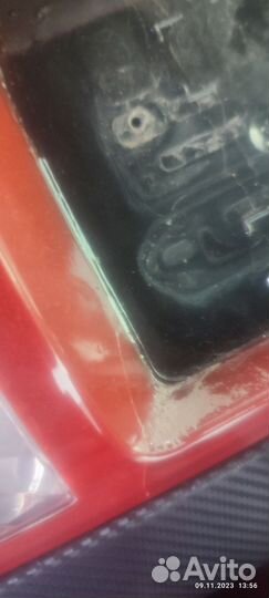 Задняя бленда и крышка багажника