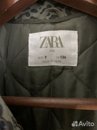 Куртка пальто zara для девочки