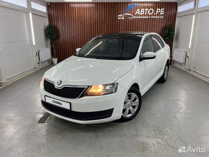 Skoda Rapid 1.6 МТ, 2018, 133 500 км
