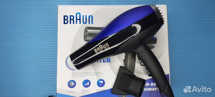 Фен для густых волос Braun Salon Hair Dryer