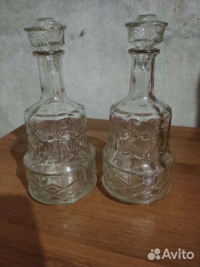 Кувшины и графины. СССР. Глиняный, хрусталь