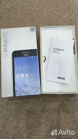 Коробка от смартфона Asus Zenfone 6