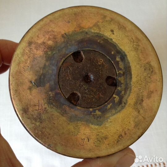 Ваза из танковой гильзы 1945 г