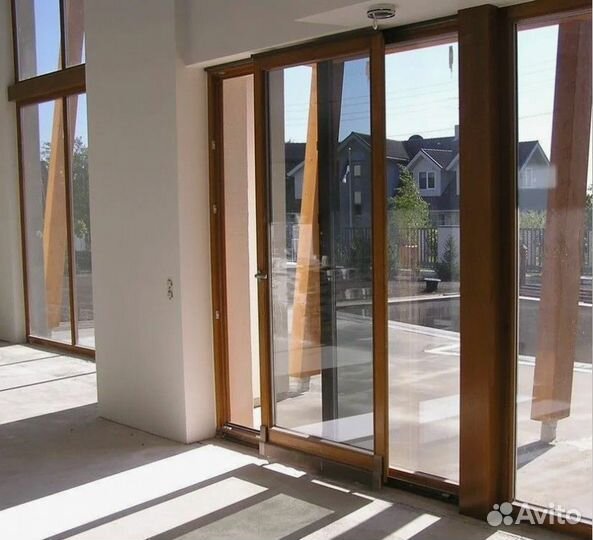 Панорамное алюминиевое остекление