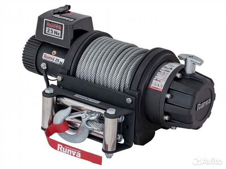 Лебедка для эвакуатора Runva EWB 25000 U 24V