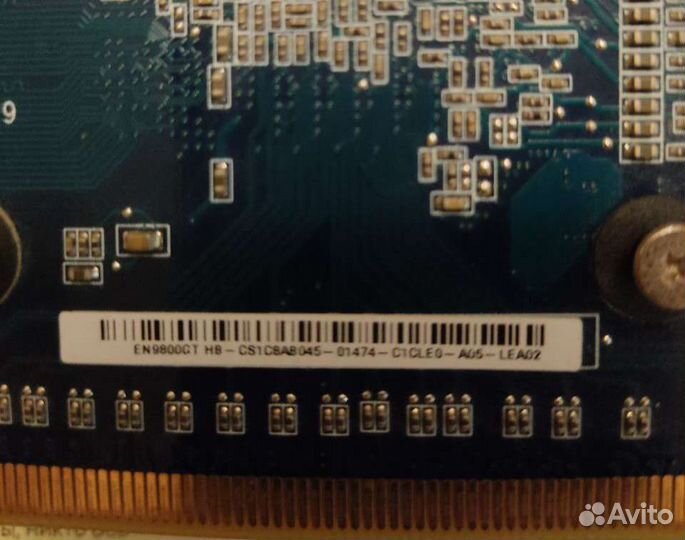 Видеокарта GeForce9800