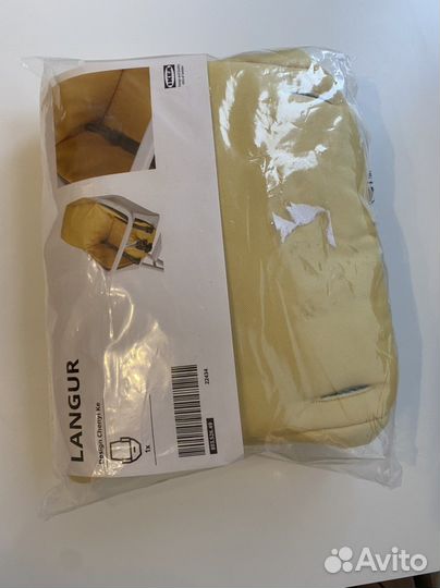 Langur мягкий чехол на стульчик IKEA