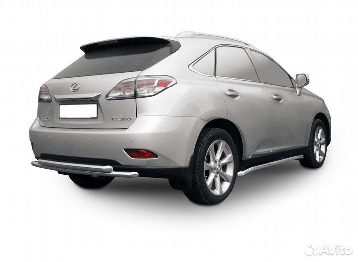 Защита бампера, уголки Lexus RX-350/RX-270 (2012)