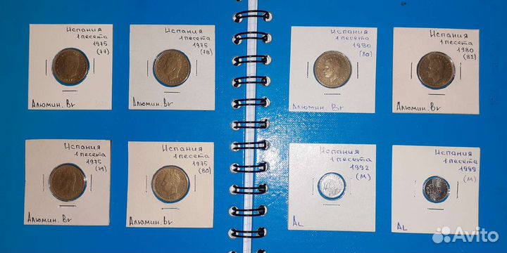 Монеты Испании