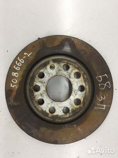 Диск тормозной задний (Volkswagen Passat)