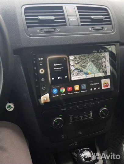 Андроид магнитола Skoda Yeti 2009-2014