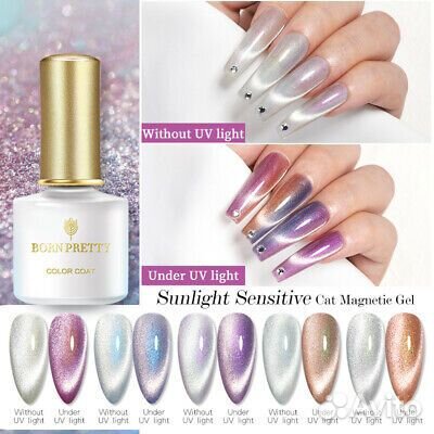 Жемчужный Гель- лак. Кошачий глаз