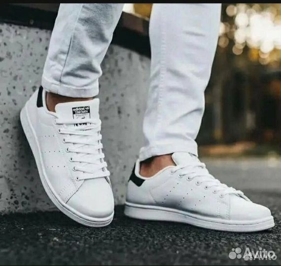 Кроссовки adidas stan smith(кожа)