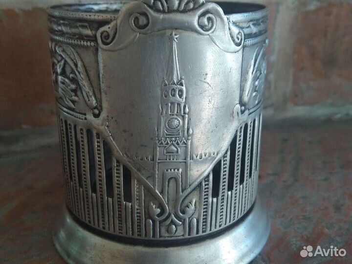 Подстаканник Спасская башня СССР