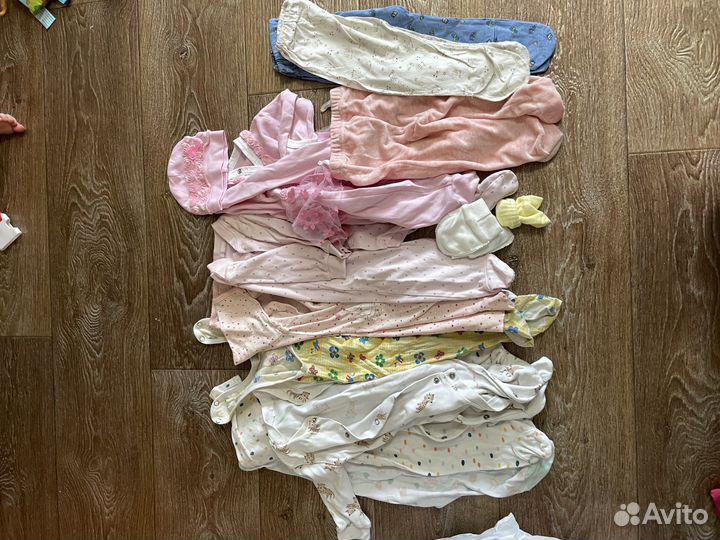 Детские вещи пакетом для девочки 62-68