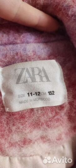 Пальто для девочки zara 152