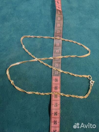 Золотая цепь женская 585 пробы
