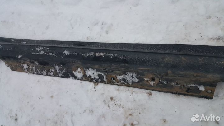 Порог накладка правый bmw e46 бмв е46 пластик