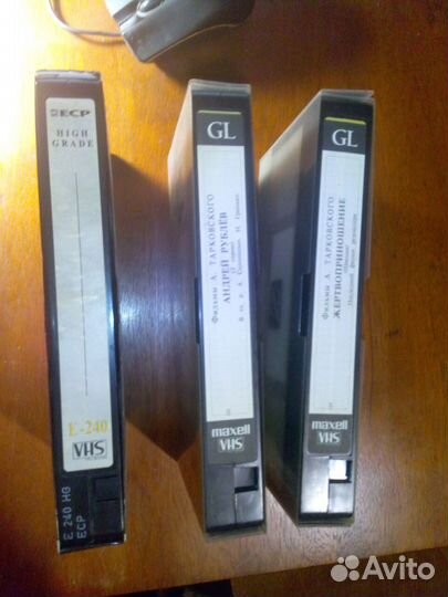 Видеокассеты 3 шт