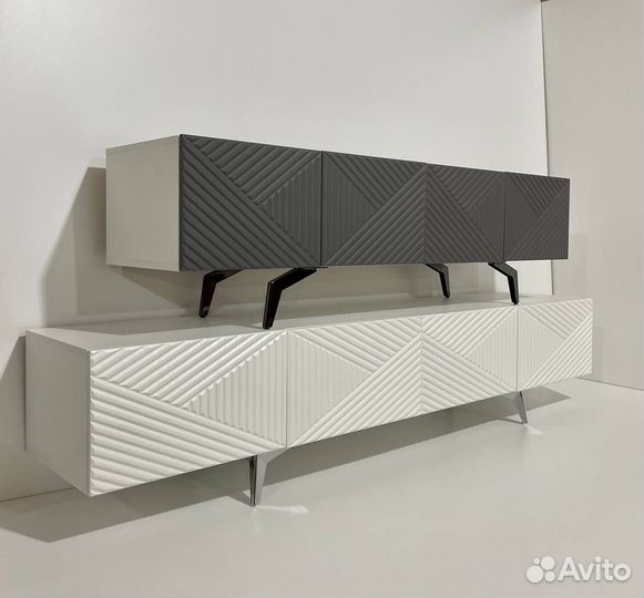 Тумба под тв Bravo Ромб (Графит)