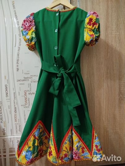 Русский народный костюм для девочки