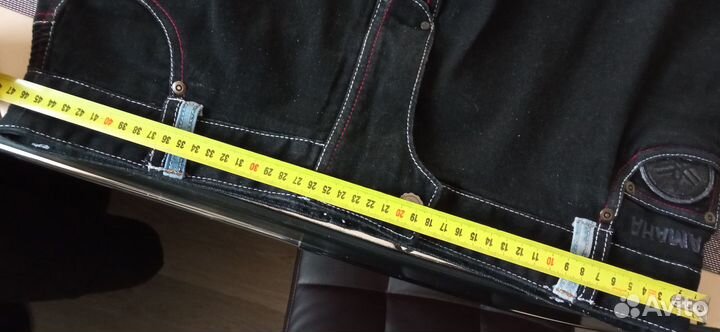 Мото джинсы мужские