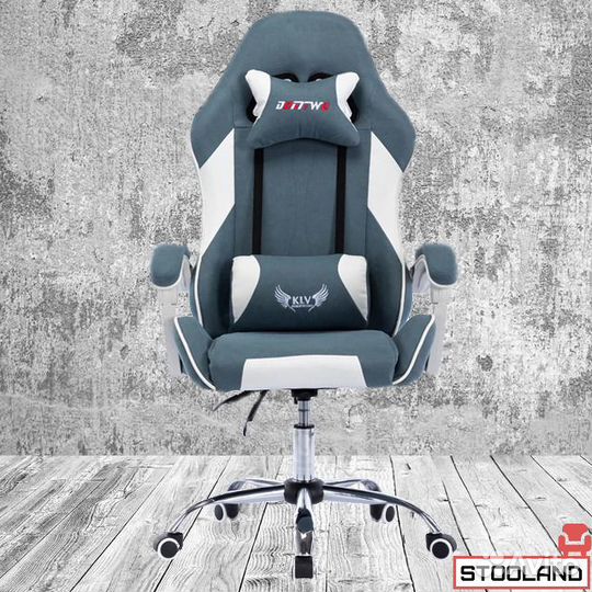 Компьютерное тканевое кресло / Игровое кресло