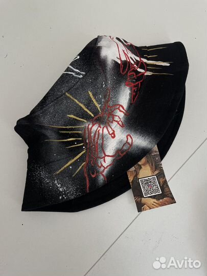 Пиджак, кепка, панама кастом роспись