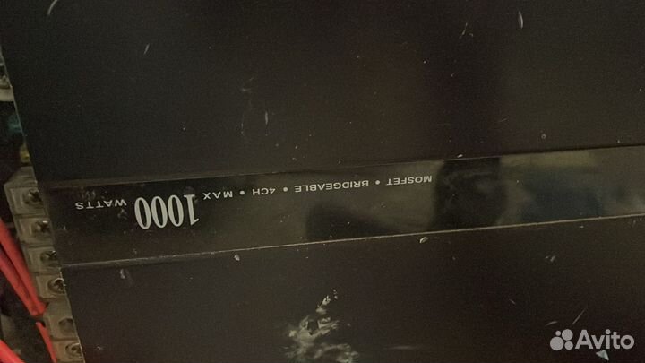 Сабвуфер и усилитель бу