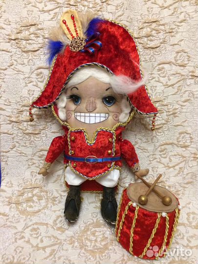 Сказочный Щелкунчик.Интерьерная игрушка