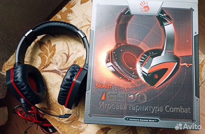 Игровая гарнитура (наушники с микрофоном)