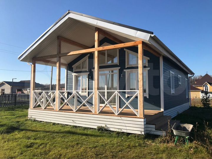 Дом 98 м² на участке 6 сот.