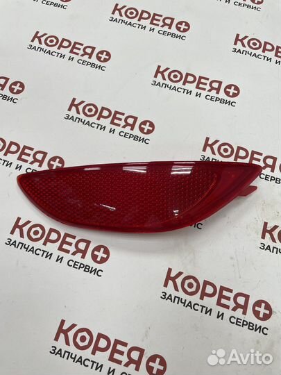 Катафот заднего бампера R Solaris с 2010-14