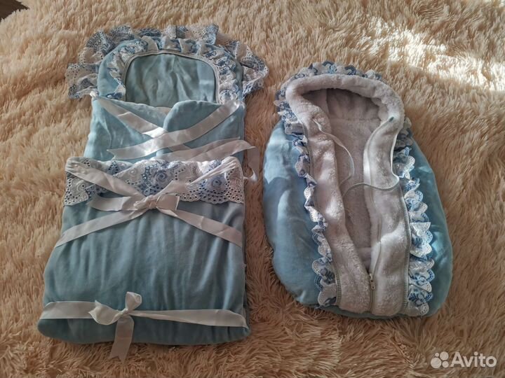 Комплект на выписку для мальчика