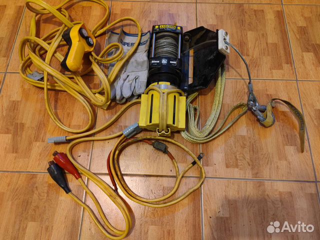 Лебедка электрическая переносная